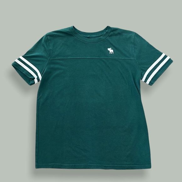 Boys Abercrombie kids green t shirt - Picture 1 of 15